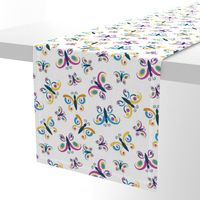 Cute Butterflies For Kids on a Cream background (Medium)