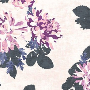 CHRYSANTHEMUM PLUM NAVY