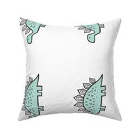 15 Stegosaurus 8 inch  Pillow Plush Plushie Softie Cut & Sew 