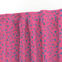 dino dots pink and blue