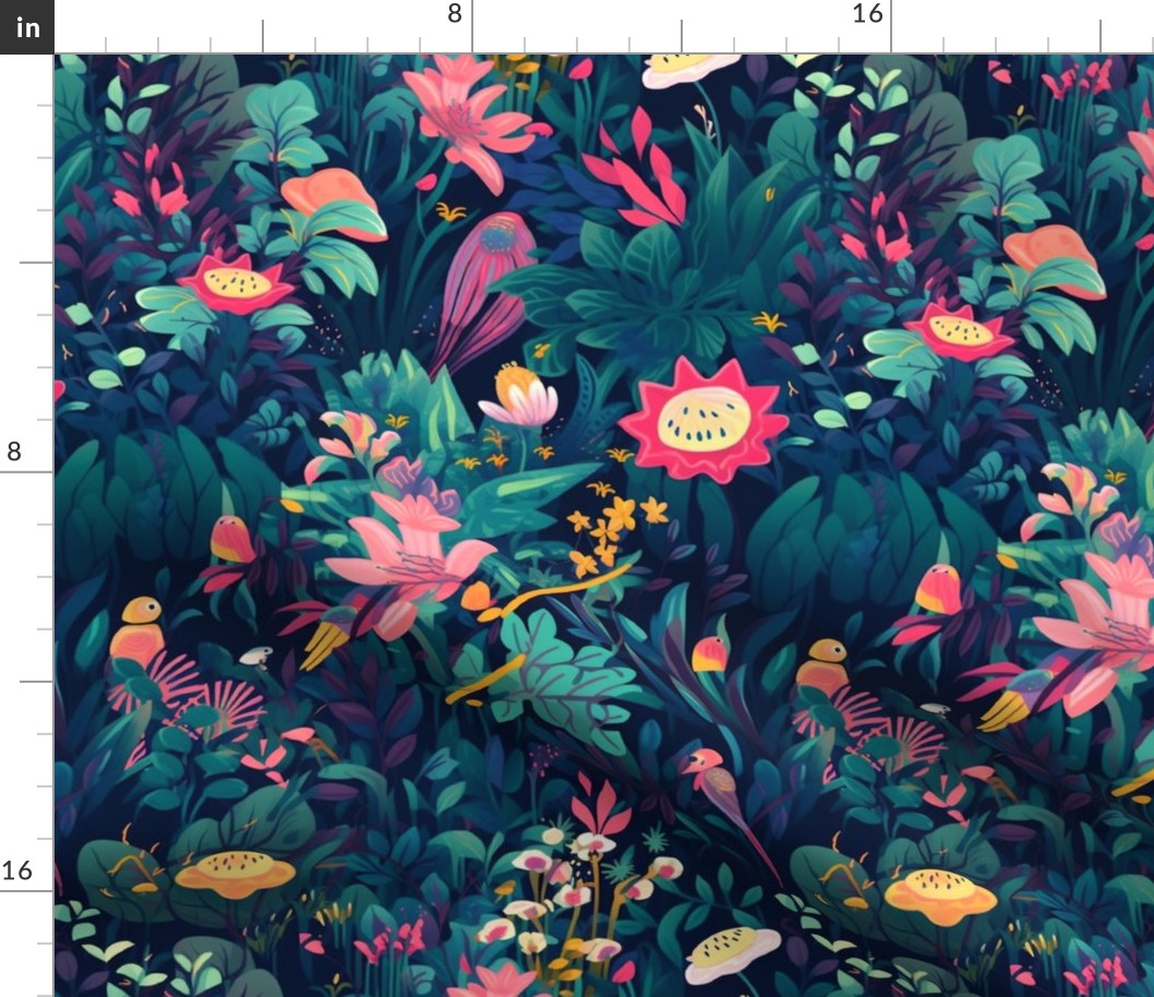 Vivid Floral Escapade