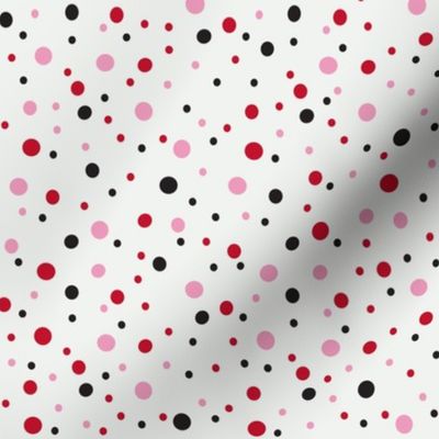 Dots in pink