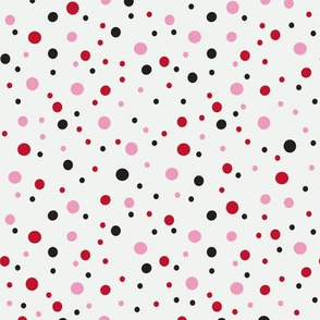 Dots in pink
