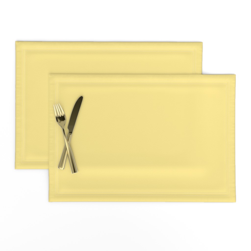 lemon soft yellow solid color coordinate