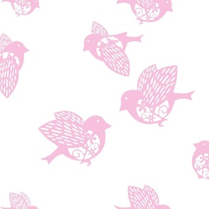 Sparrow pastel pink 02