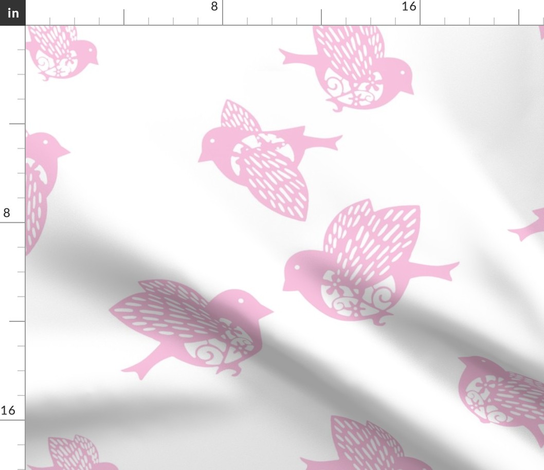 Sparrow pastel pink 02