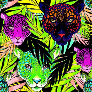 big cats of the neon jungle