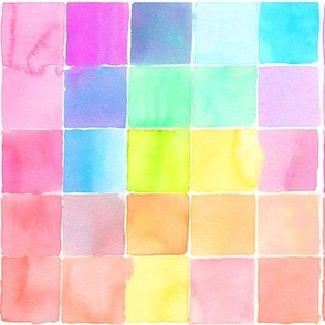 watercolor tiles