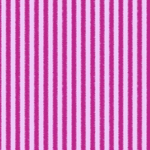 Narrow Fuzzy Rose Pink Monochrome Stripes