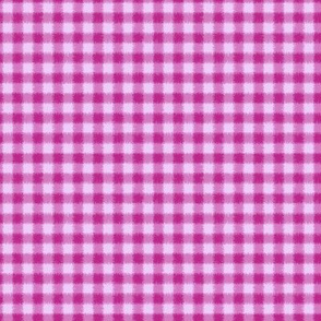 SM -Fuzzy Rose Pink Monochrome Buffalo Plaid