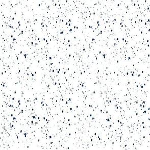 Navy Speckles