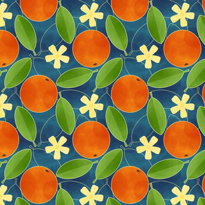 Oranges - Blue
