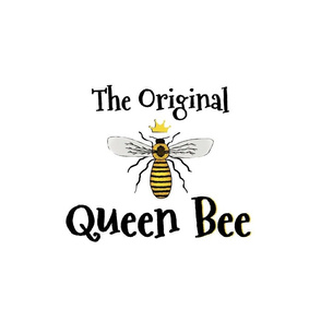 The Original Queen Bee Pillow Panel  