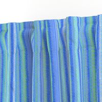 Boardwalk Stripes Blue Lime on Periwinkle 600