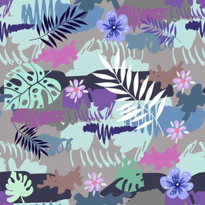 Tropical  seamless pattern