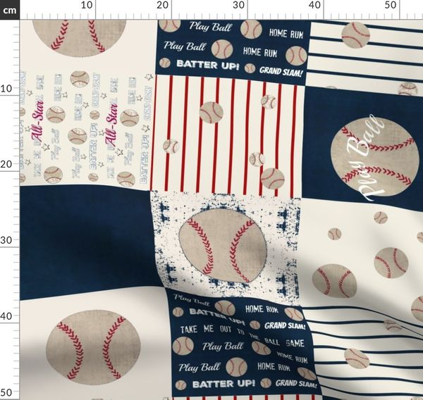 Quilting Pattern Booklet LET'S PLAY BALL ~ Baseball Theme 