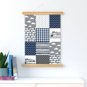 Planes, Trains, Trucks & Toys - Wholecloth Cheater Quilt