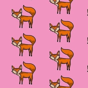 Fox friend-pink