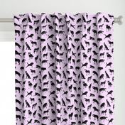 Wolves on Lavender // Large-size