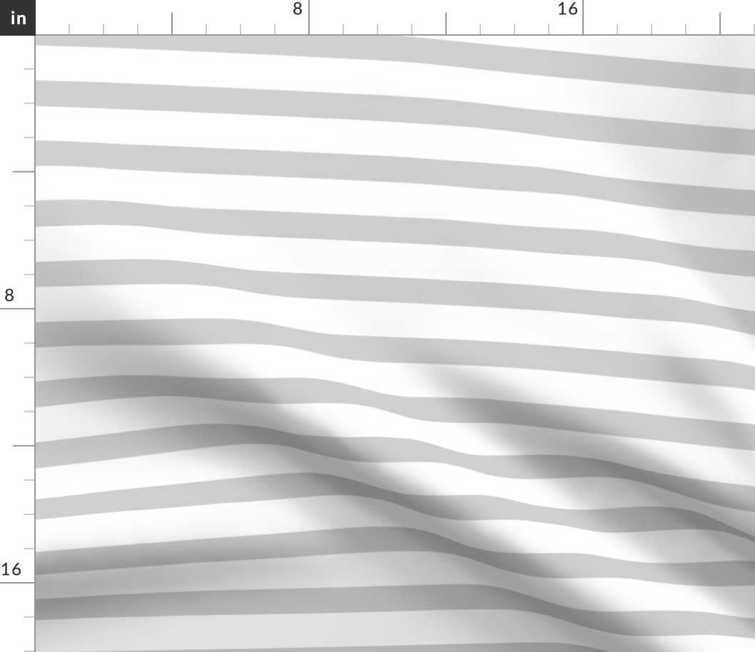 Bold Stripe Horizontal Gray