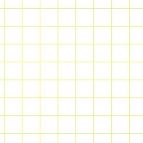 1" Grid in Yellow