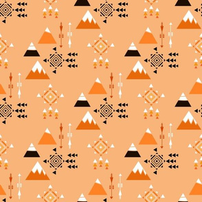 Tribal seamless pattern