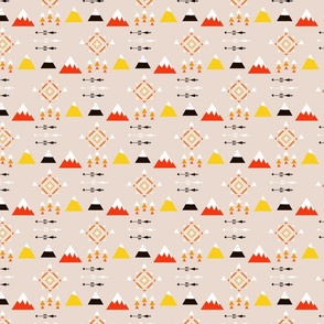 Tribal seamless pattern