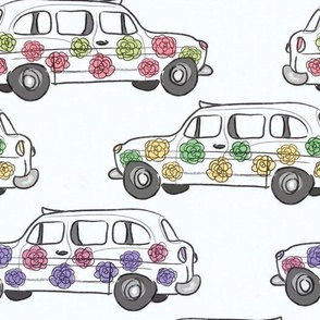 Fleur voitures