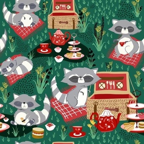 Raccoon Picnic