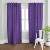 HCF17 - Medium -  Hurricane on a Checkered Field of Dark Purple and Lavender