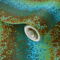 CHAOS PEBBLES MARBLE 5 stripes DRAGONFLY OCEAN BLUE GREEN AQUA
