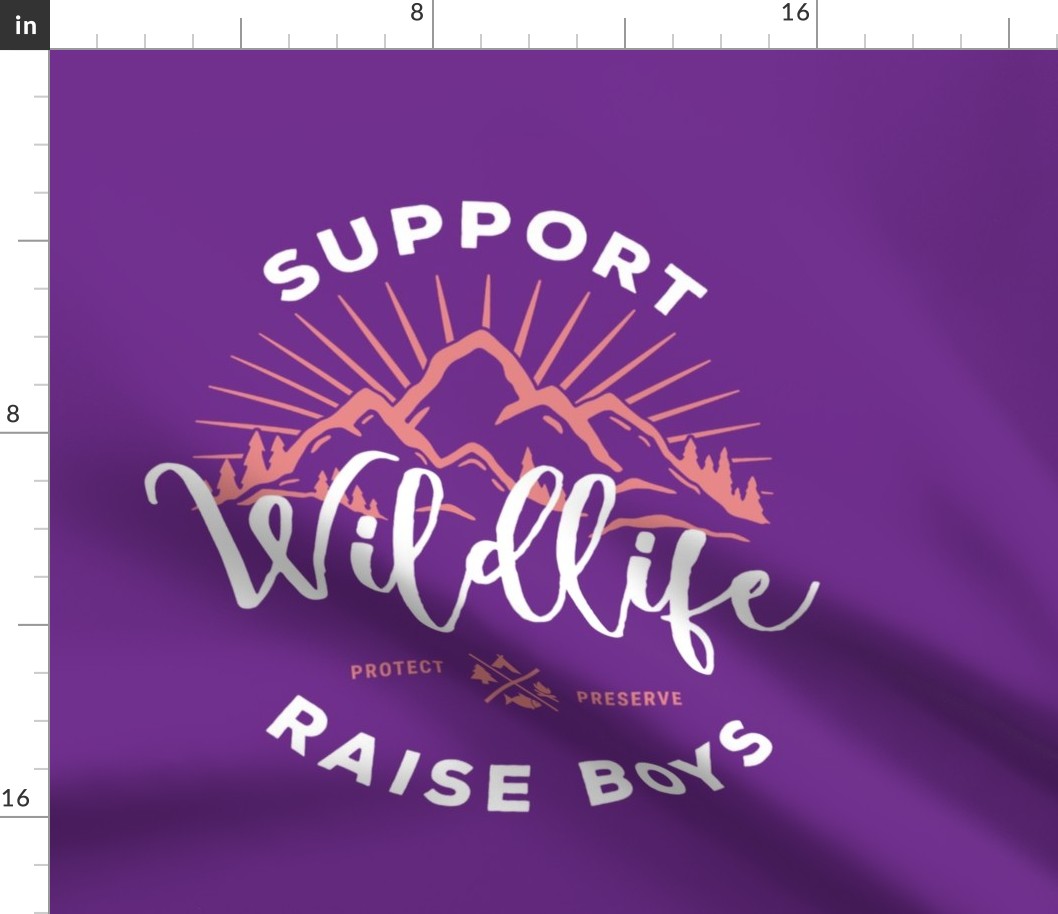 18 inch - Raise Boys Purple - NO GUIDES