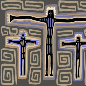 Kuna Indian Crucifix - Religious