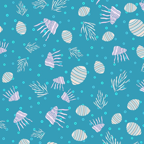 Sea life pattern1