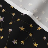 watercolor constellation stars