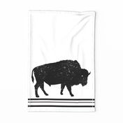 American Bison Tea Towel