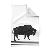 American Bison Tea Towel