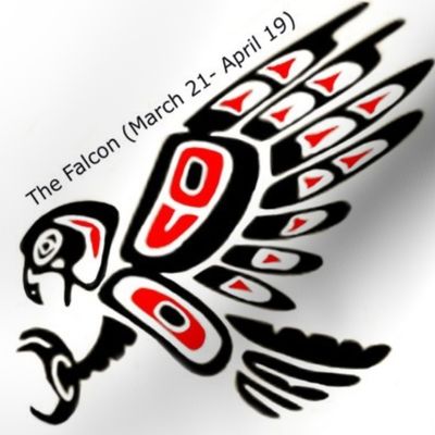 Native American Zodiac Falcon