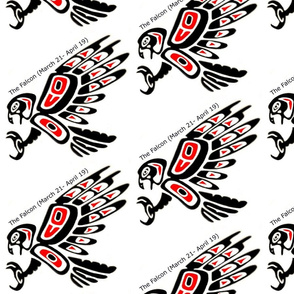 Native American Zodiac Falcon