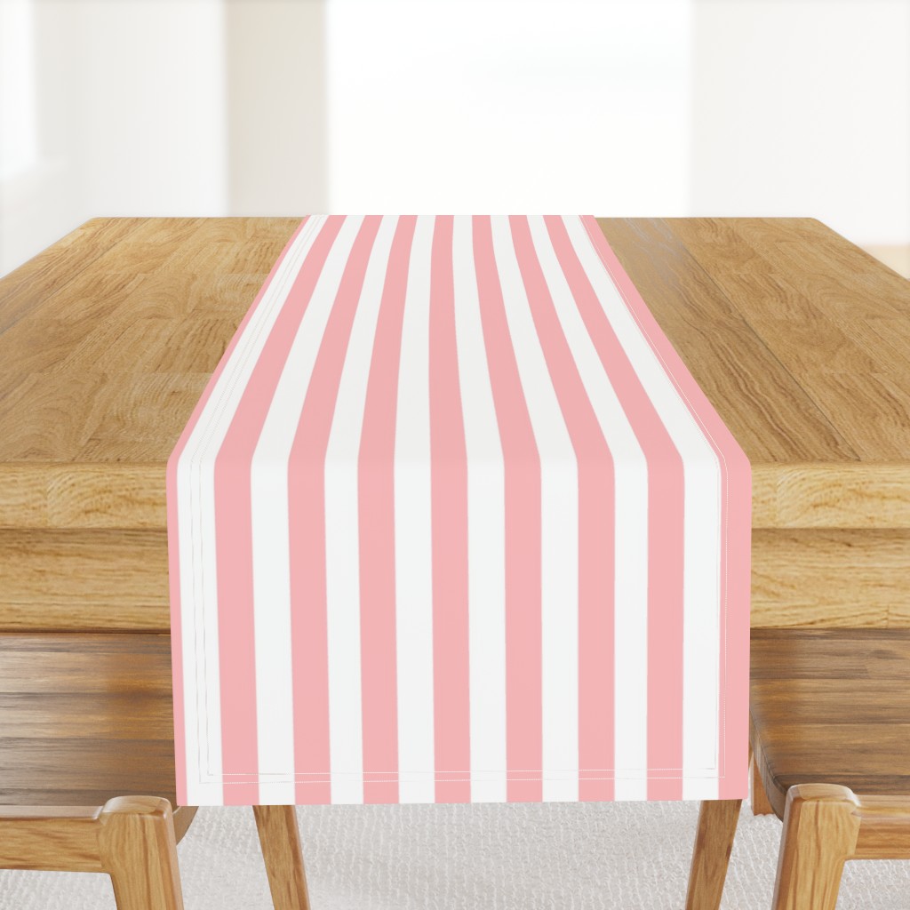 Cabana Stripes in Peachy Pink