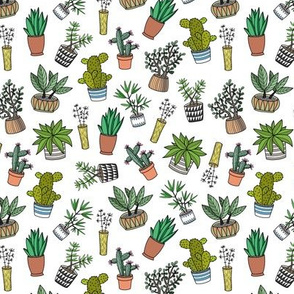 houseplants doodles