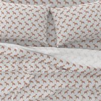 Moose,  Gray Stripe – Woodland Animals Baby Design, Ginger Lous