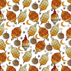 Ramadan  arabic seamless pattern 