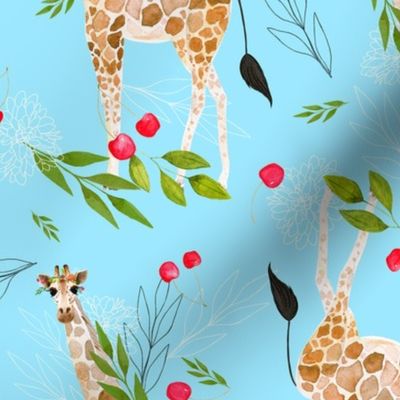 Cherry, cherry lady giraffe