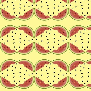 Watermelon Seeds in Yellow