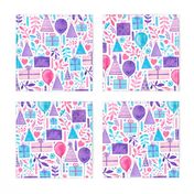 Pink Birthday Party Pattern