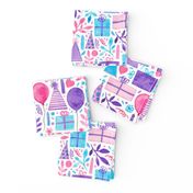 Pink Birthday Party Pattern