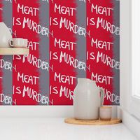 meat is murder graffiti