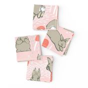 Cottontail Rabbit Kits M+M Icing by Friztin