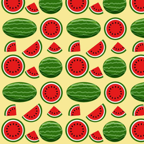 watermelon yellow 8x8